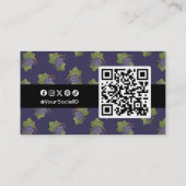 Lilac Grapes Visitenkarte (Rückseite)