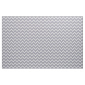 Lilac Grau & Weiß Zickzack Stoff (Fat Quarter (45,7 x 55,9 cm))