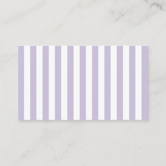 Lilac Gray Diaper Raffle Baby Duschkarten Lila Begleitkarte (Rückseite)