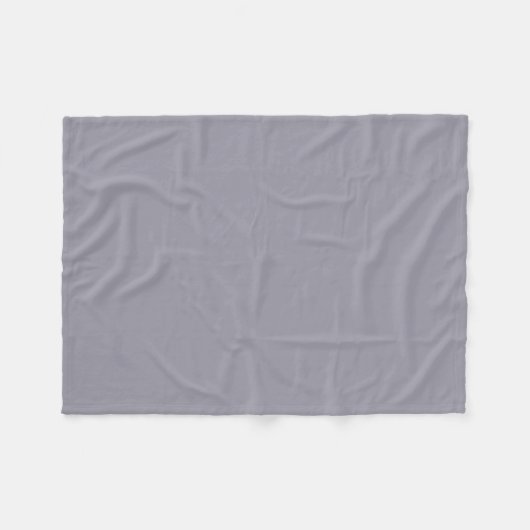 Lilac Gray Fleecedecke (Vorderseite (Horizontal))