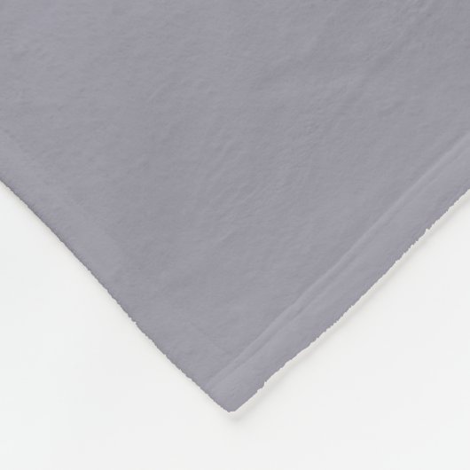 Lilac Gray Fleecedecke (Ecke)