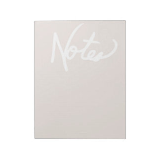 Lilac Gray Notepad (Lined) Notizblock