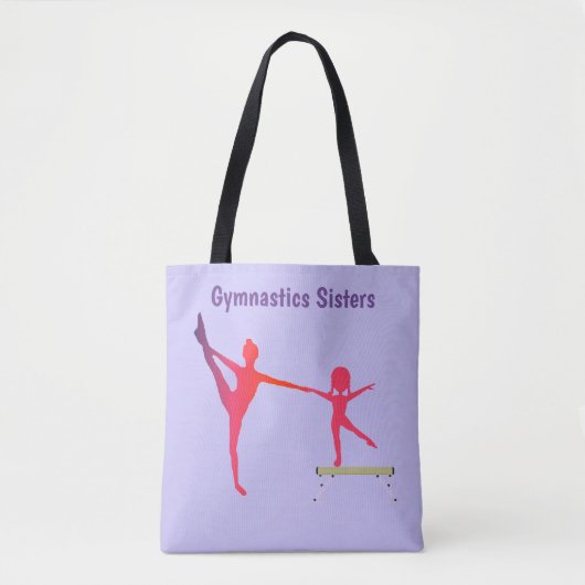 Lilac Gymnastics Sisters Tasche (Vorderseite)