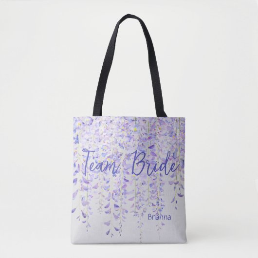 Lilac Hanging Wisteria Team Bride Tasche B (Vorderseite)