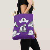 Lilac Hat Bag Fun Tote Tasche (Von Nahem)