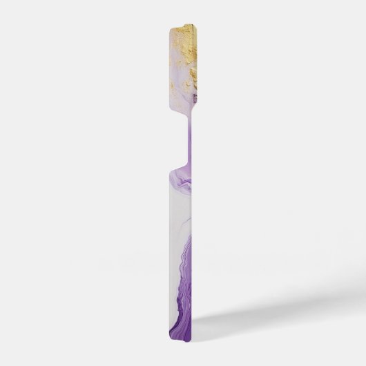Lilac Haze Marble iPhone Hülle (Rechte Seite)