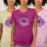 Lilac Hibiskus Hawaiian Aloha