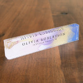 Lilac Highlights Lugano Highlights LongLake Festiv Namensplakette (Seite)