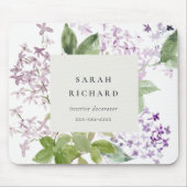Lilac Hütte Garden Mousepad (Vorne)