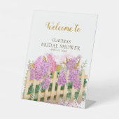  lilac hydrangea fresh off market bridal Welcome  Sockelschild (Vorderseite)