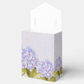 Lilac Hydrangea Handgemalt Geschenkschachtel (Geöffnet)