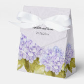 Lilac Hydrangea Handgemalt Geschenkschachtel (Vorderseite)
