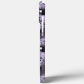 Lilac Illusion Abstraktes florales Fraktal Kunstfa Case-Mate iPhone Hülle (Rückseite / Links)