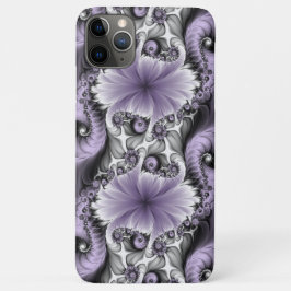 Lilac Illusion Abstraktes florales Fraktal Kunstfa Case-Mate iPhone Hülle
