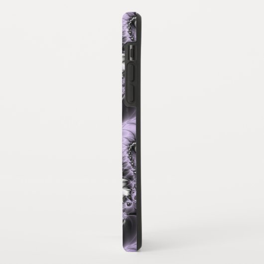 Lilac Illusion Abstraktes florales Fraktal Kunstfa Case-Mate iPhone Hülle (Hinten/Links)