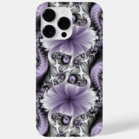 Lilac Illusion Abstraktes florales Fraktal Kunstfa