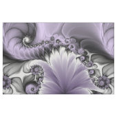 Lilac Illusion Abstraktes florales Fraktal Kunstfa Stoff (Fat Quarter (45,7 x 55,9 cm))