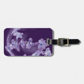 Lilac im Kreis Gepäckanhänger (Vorderseite horizontal)