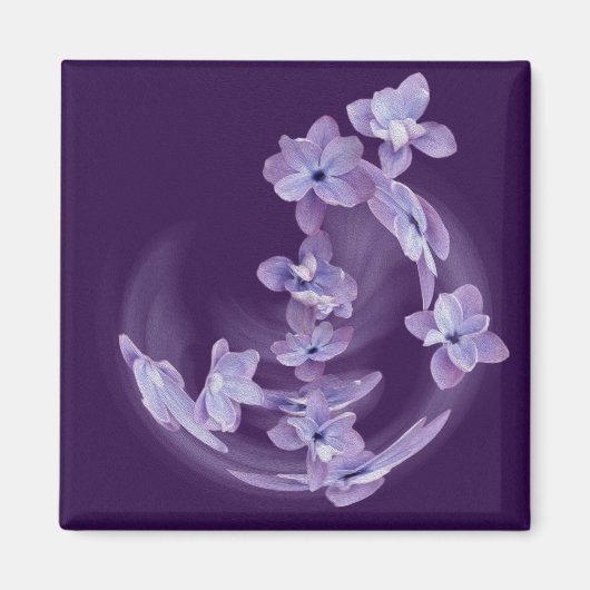 Lilac im Kreis Magnet (Vorne)