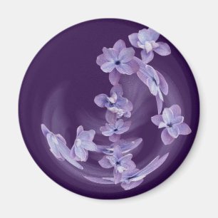 Lilac im Kreis Magnet