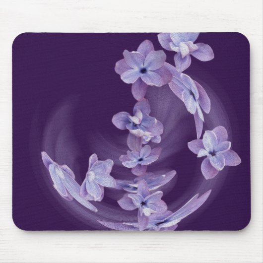 Lilac im Kreis Mousepad (Vorne)