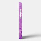 Lilac Imitats Glitzer Texture Case-Mate iPhone Hülle (Rückseite / Links)