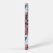 Lilac in Rosa und Blau Samsung Galaxy Hülle (Rechte Seite)