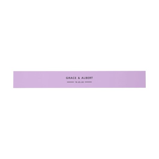 Lilac Invitation Bly Band (Flach)