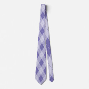 Lilac Iris Lila Raute Pattern Neck Tie Krawatte