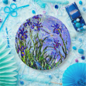 Lilac Irische Kunstwerke von Claude Monet Pappteller (Party)