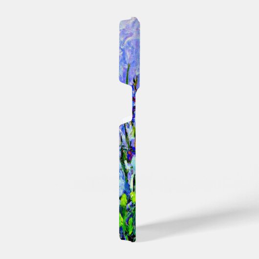 Lilac Irises, berühmtes Monet-Gemälde, iPhone Hülle (Rechte Seite)