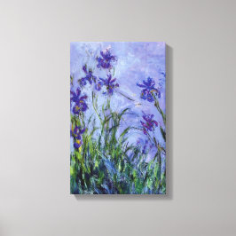 Lilac Irises Claude Monet Fine Art Leinwanddruck