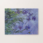 Lilac Irises von Claude Monet Puzzle (Horizontal)