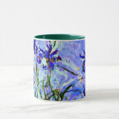Lilac Irises von Claude Monet Tasse (Zentrum)