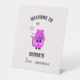 Lilac-Katze Sockelschild