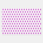 Lilac-Katzenmuster Geschenkpapier Set (Vorderseite 2)