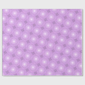 Lilac-Kreismuster Geschenkpapier (Flach)