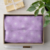 Lilac-Kreismuster Seidenpapier (Geschenk)