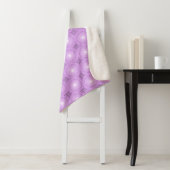 Lilac-Kreismuster Sherpadecke (Beispiel)