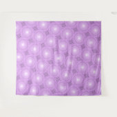 Lilac-Kreismuster Wandteppich (Vorderseite (Horizontal))