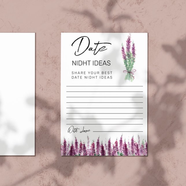 Lilac Lavender Date nidideas Paper Sheet (Von Creator hochgeladen)