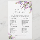 Lilac Lavender Was ist in deinem Handspiel? (Vorderseite)