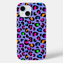 Lilac Leopard Iphone 15 Fall Case-Mate iPhone Hülle