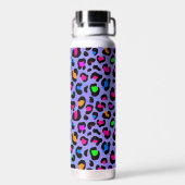 Lilac Leopard Tumbler Trinkflasche (Rückseite)