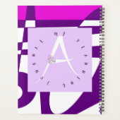 Lilac Letter A Pink Surf Planer (Rückseite)
