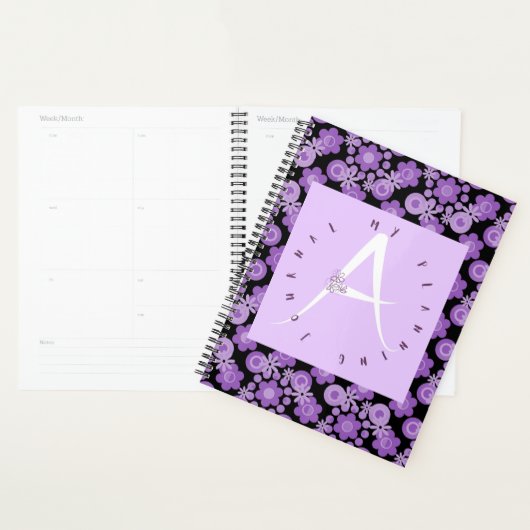 Lilac Letter A Planer (Anzeige)