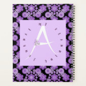 Lilac Letter A Planer (Rückseite)