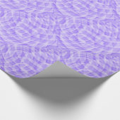 Lilac Lila Abstraktes Mustertrennpapier Geschenkpapier (Ecke)