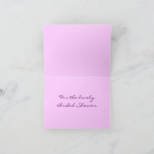 LILAC LILA Danke - Brautparty (Innenseite)