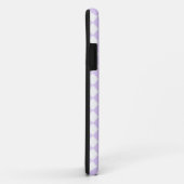 Lilac Lila Diamond Checked Patterns Case-Mate iPhone Hülle (Hinten/Rechts)